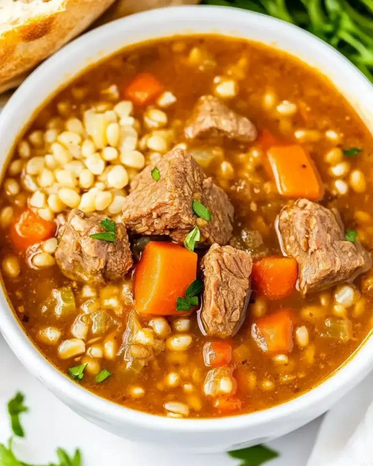 Beef Barley Soup