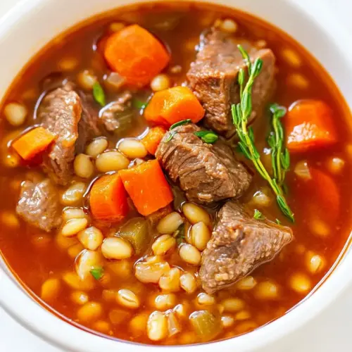 Beef Barley Soup