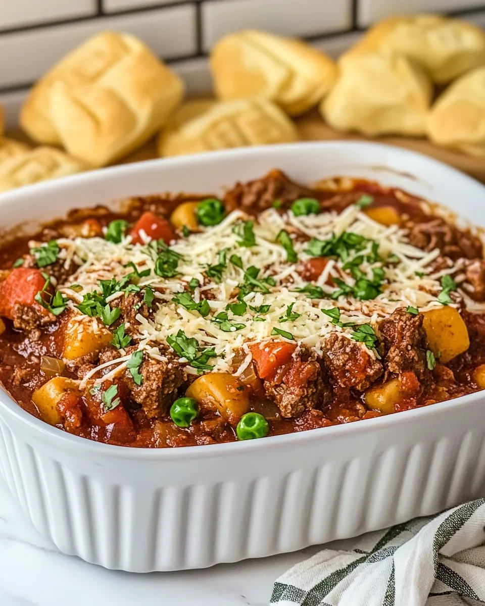Beef Lombardi Casserole