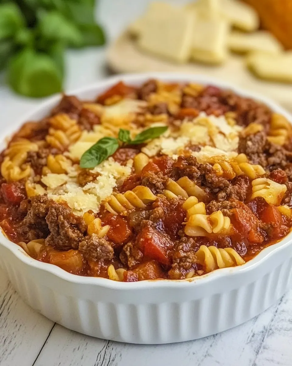 Beef Lombardi Casserole