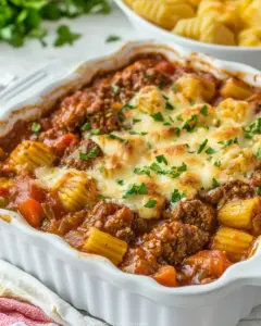Beef Lombardi Casserole