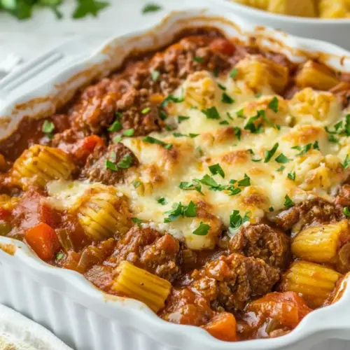Beef Lombardi Casserole