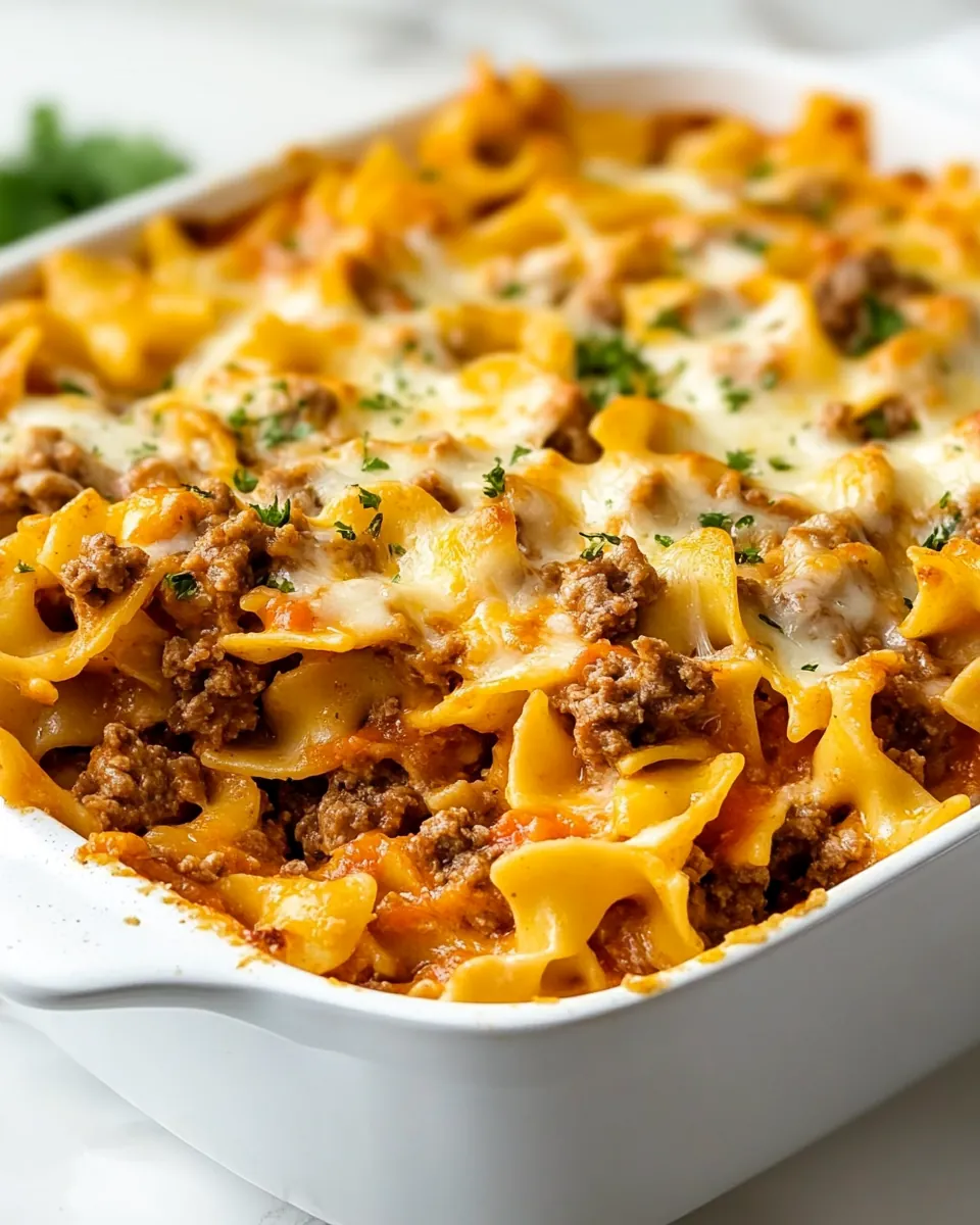 Beef Noodle Casserole
