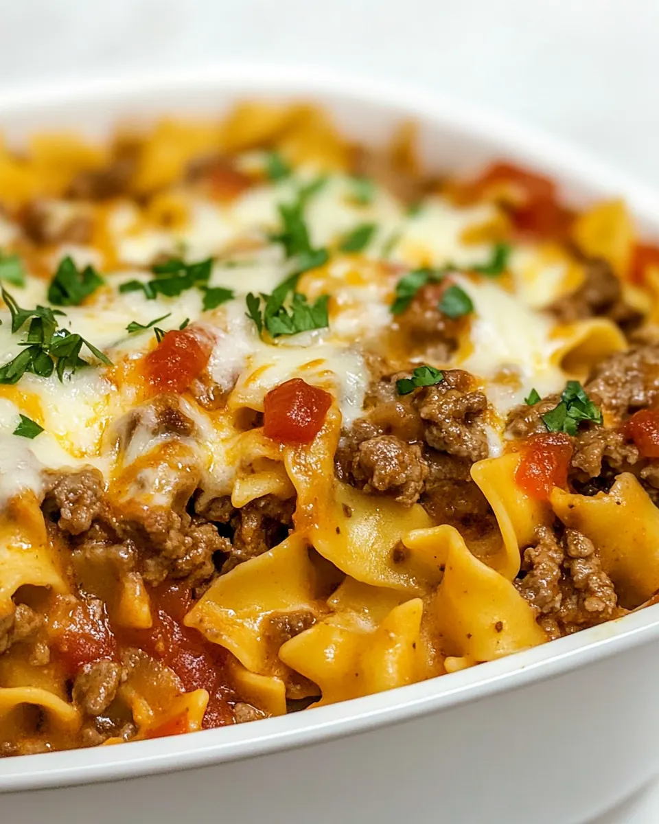 Beef Noodle Casserole