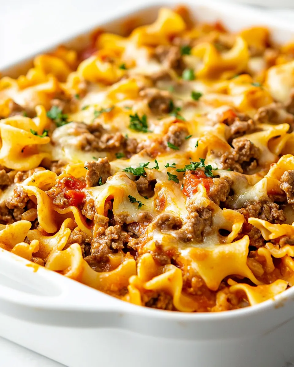 Beef Noodle Casserole