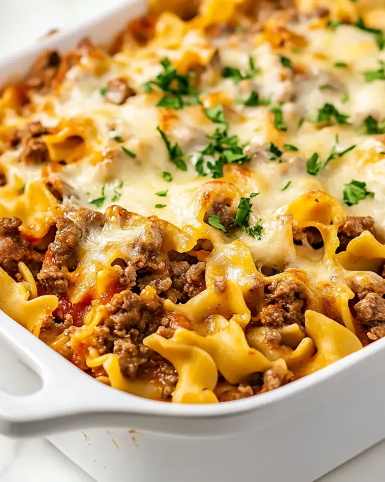 Beef Noodle Casserole