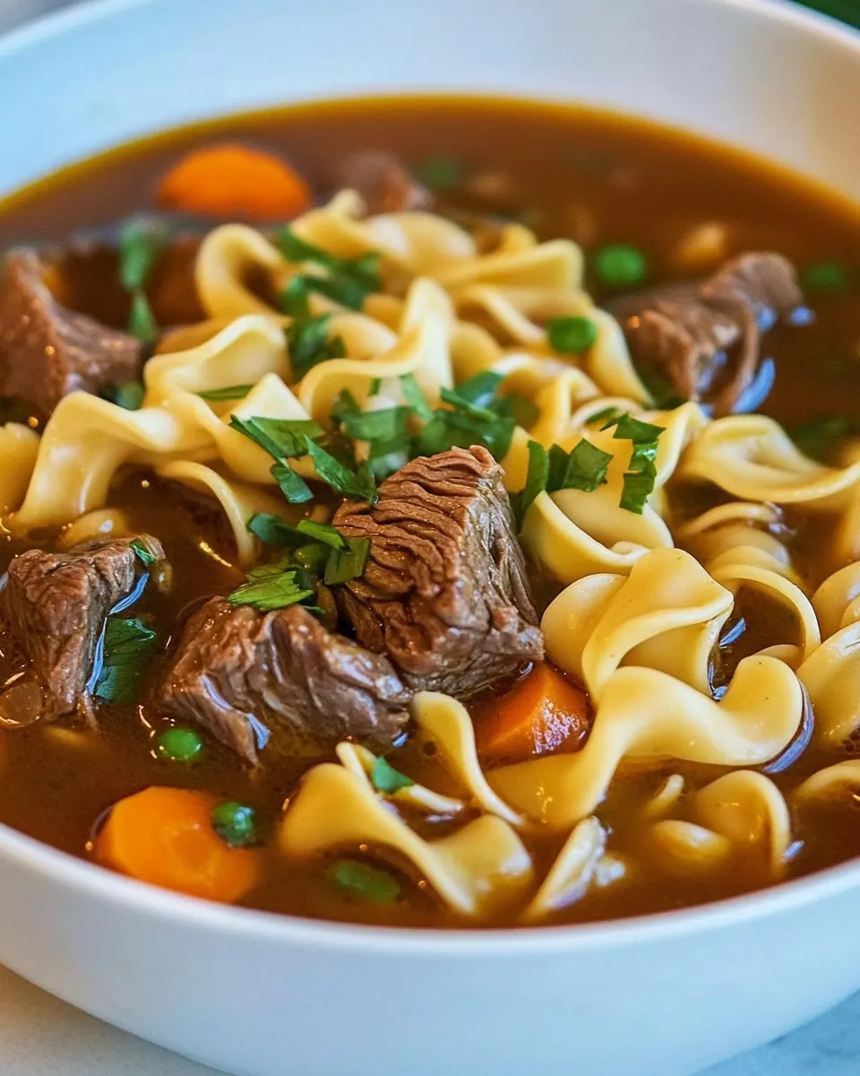 Beef Noodle Soup