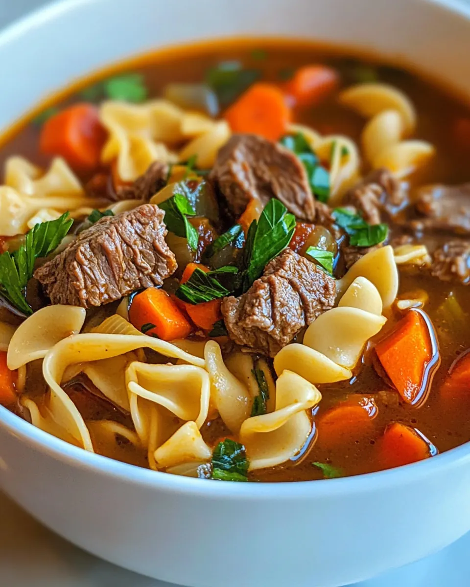 Beef Noodle Soup