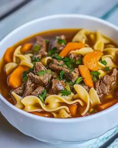 Beef Noodle Soup
