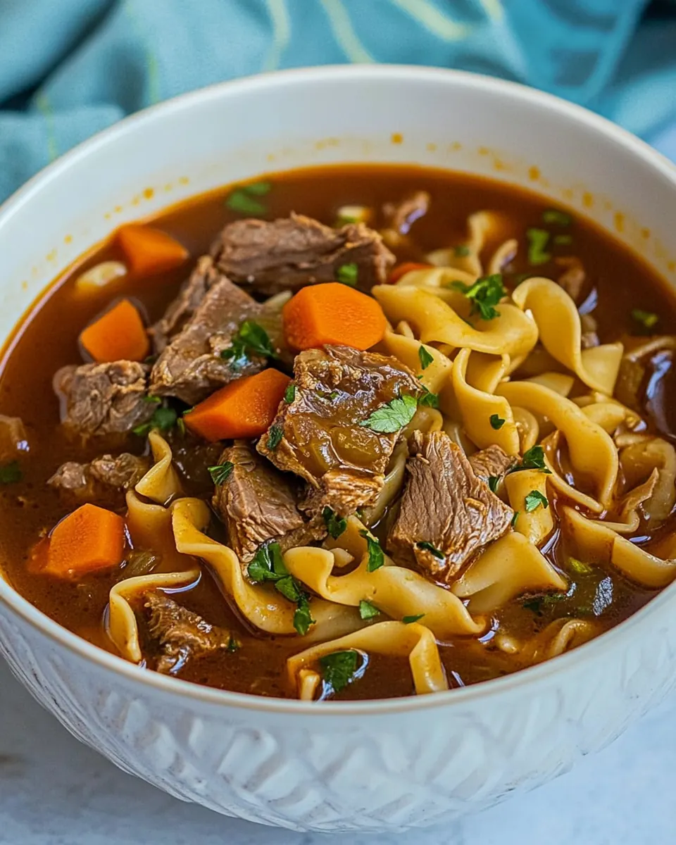 Beef Noodle Soup