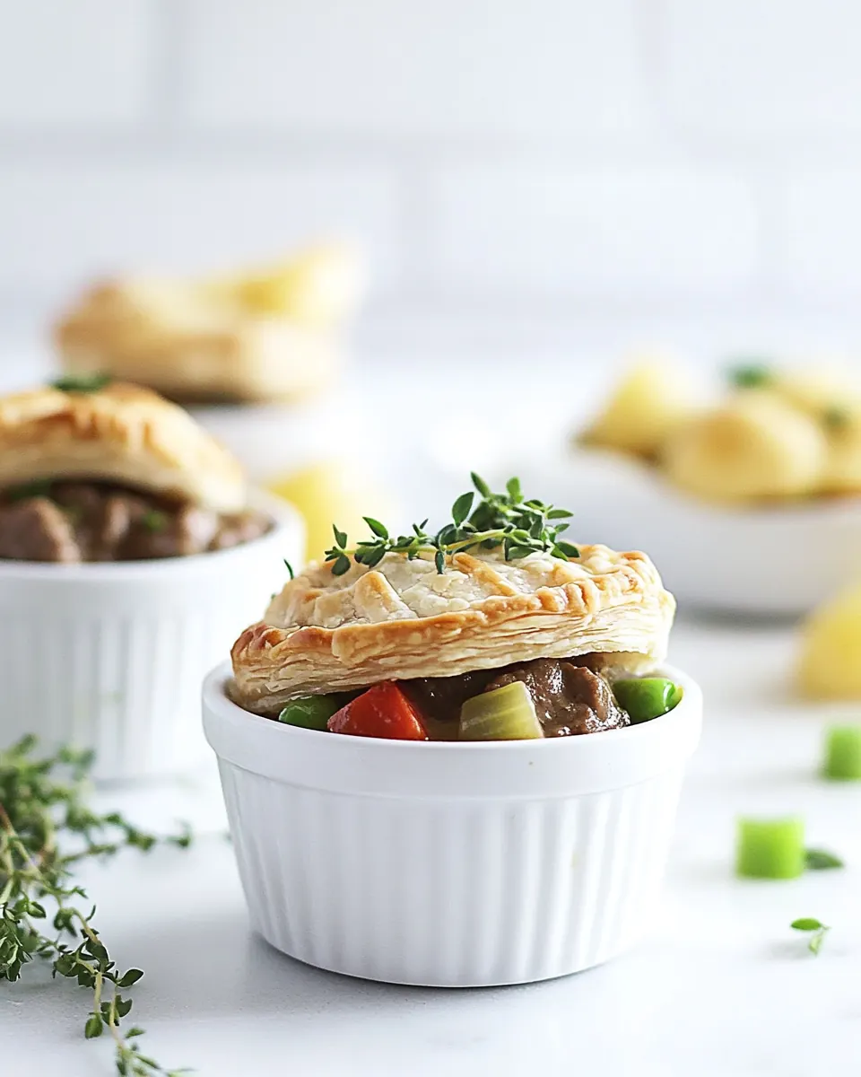 Beef Pot Pies
