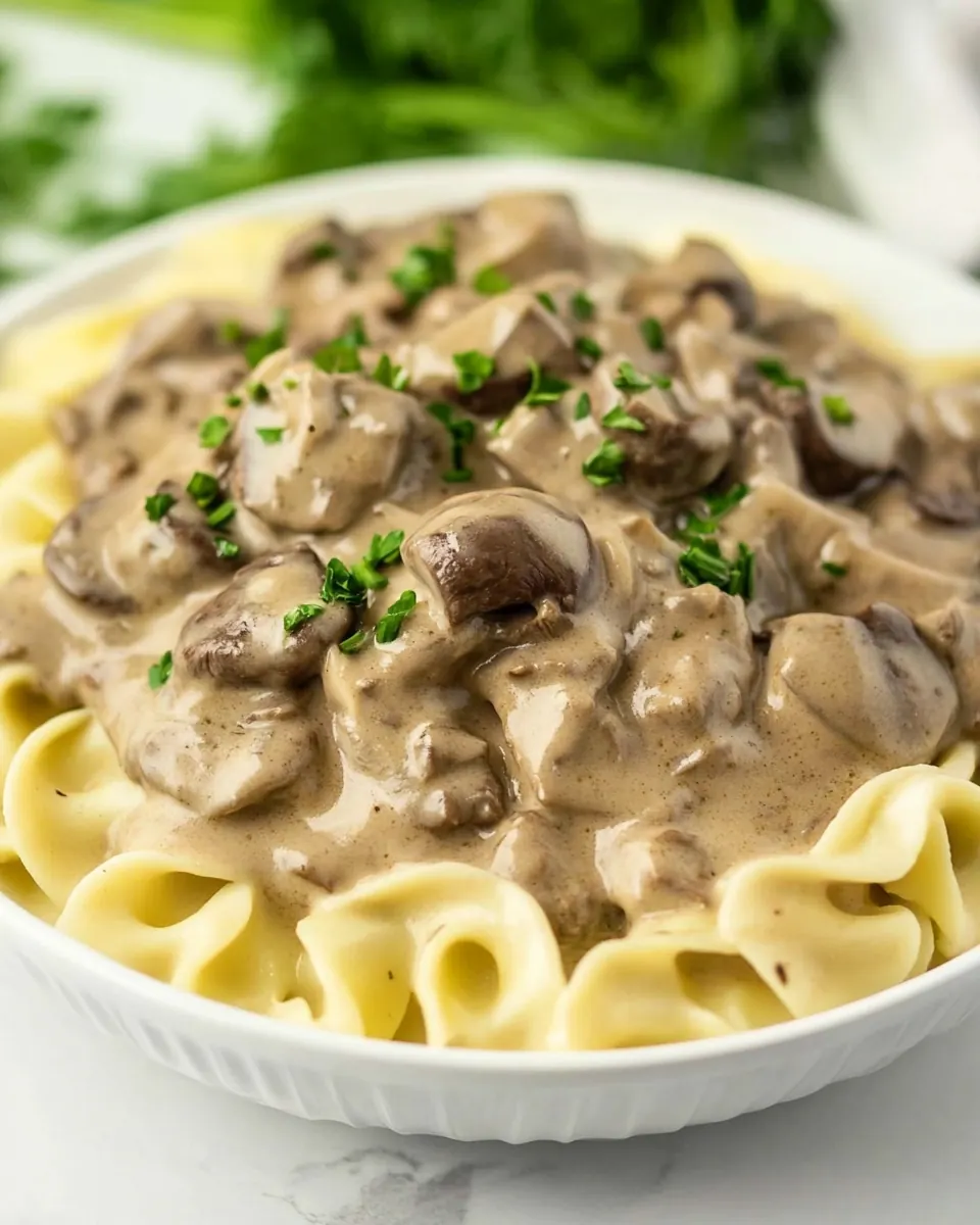 Beef Stroganoff
