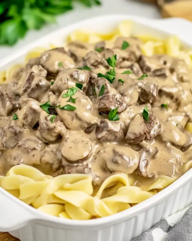 Beef Stroganoff