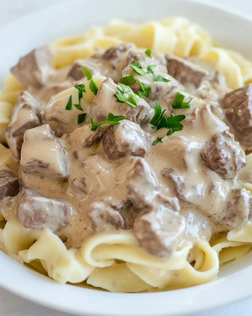 Beef Stroganoff Recipe