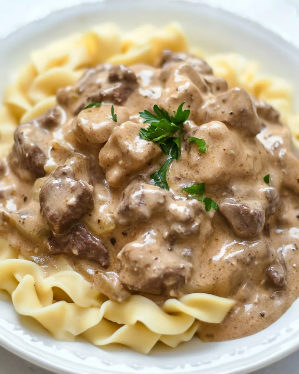 Beef Stroganoff Recipe