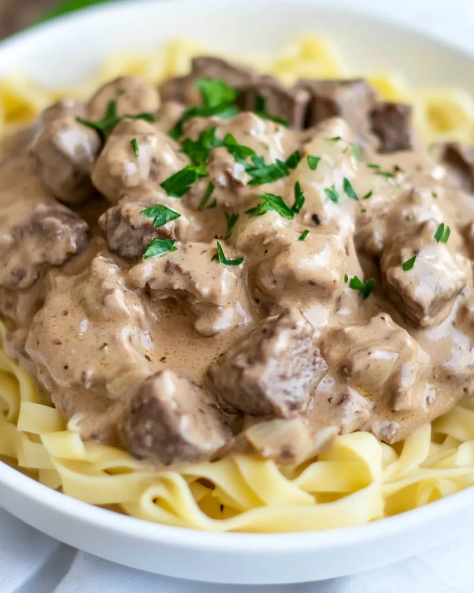 Beef Stroganoff Recipe
