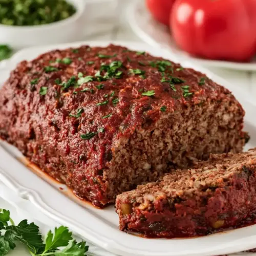 Beef and Sausage Italian Meatloaf