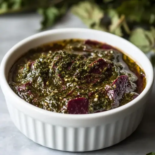 Beet Green Pesto