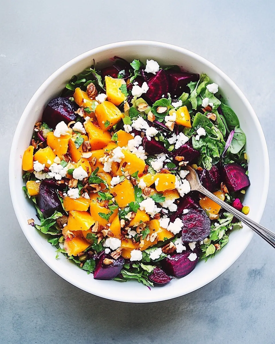 Beet and Goat Cheese Salad