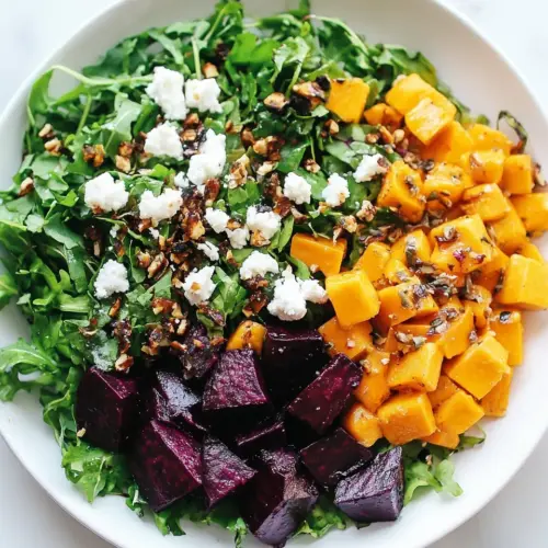 Beet and Goat Cheese Salad