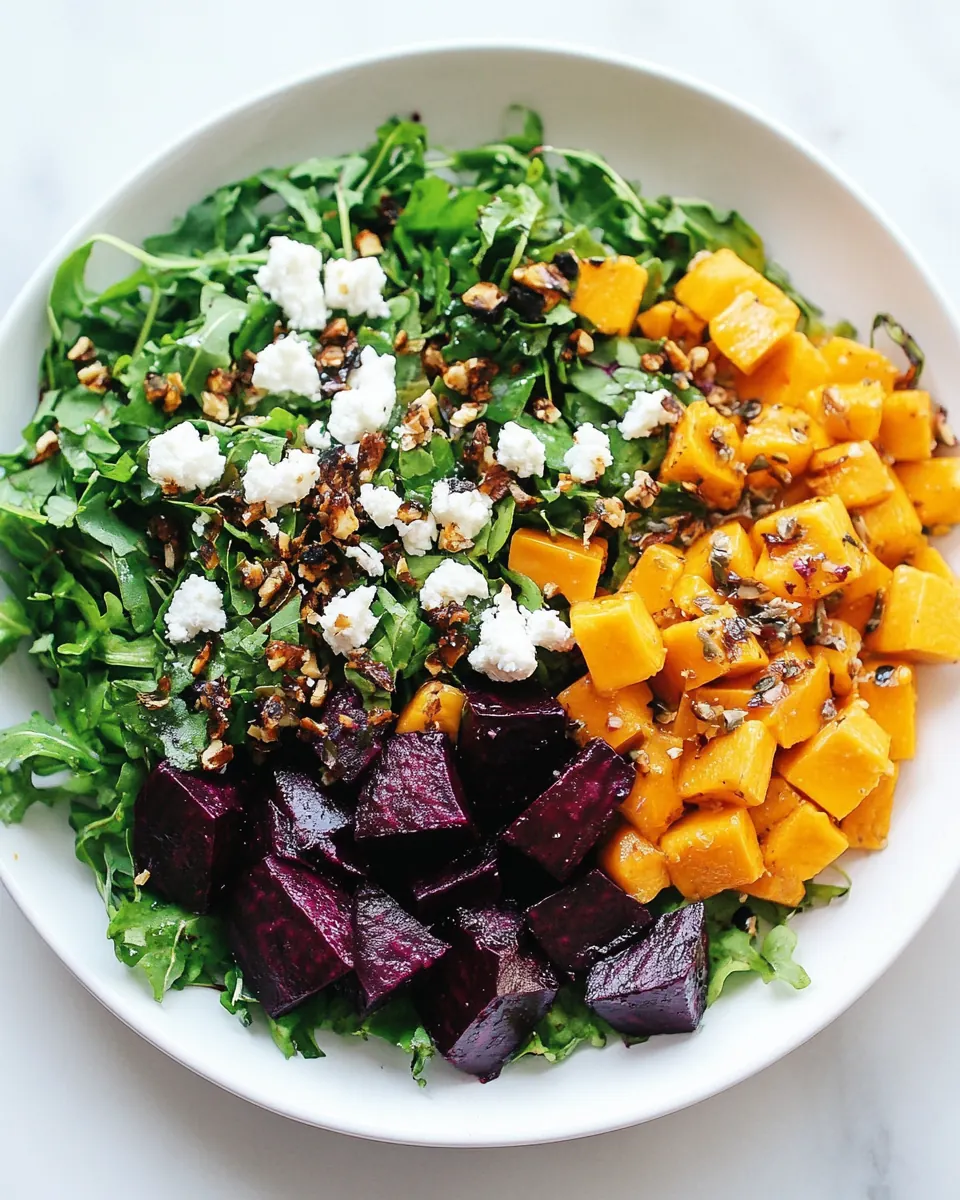 Beet and Goat Cheese Salad