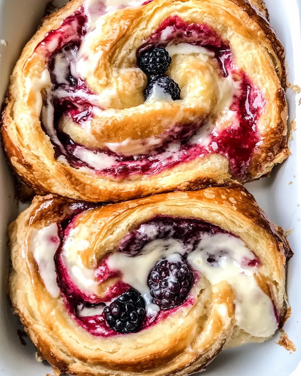 Berry Cheese Danish