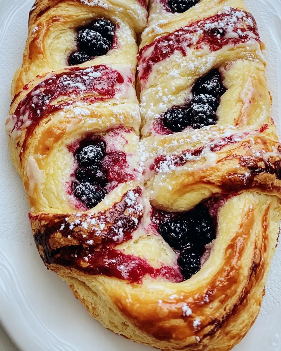 Berry Cheese Danish