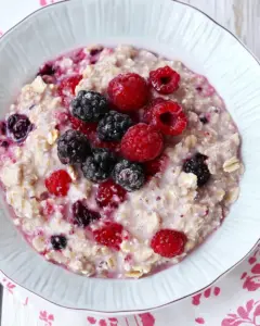 Berry Delicious Oatmeal