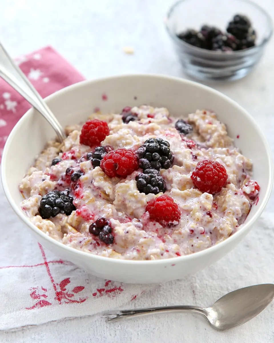Berry Delicious Oatmeal