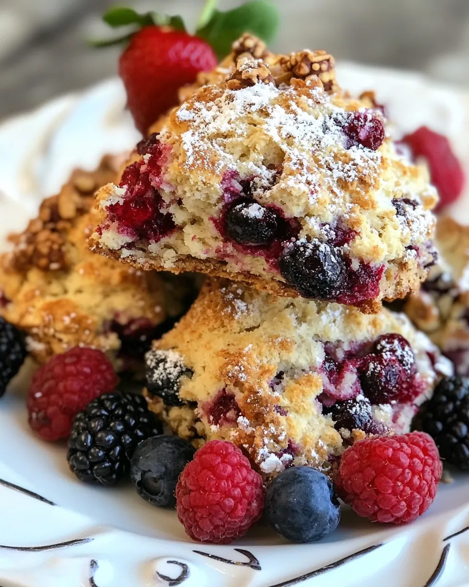 Berry Scones