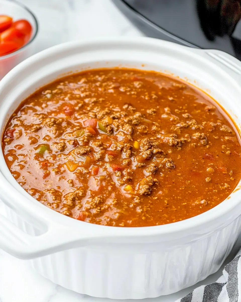 Best Crock Pot Chili