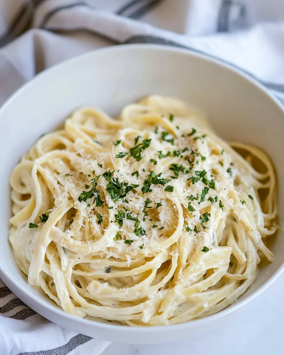 Best Ever Fettuccine Alfredo