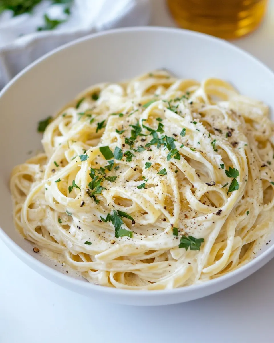 Best Ever Fettuccine Alfredo