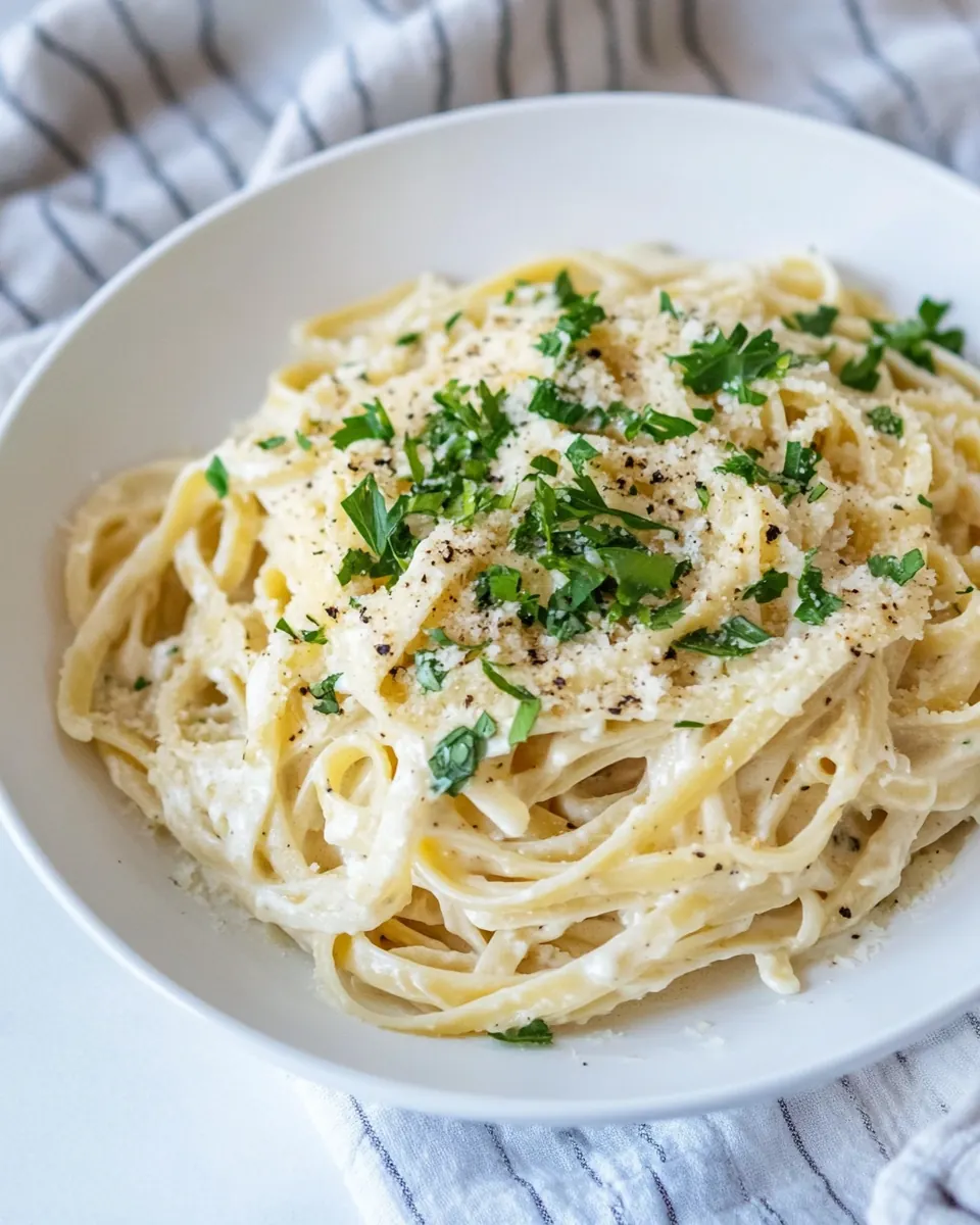 Best Ever Fettuccine Alfredo