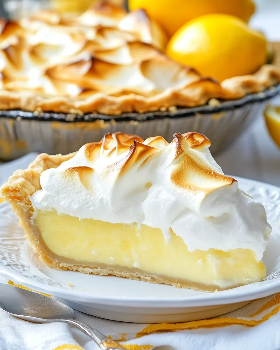 Best Ever Lemon Meringue Pie