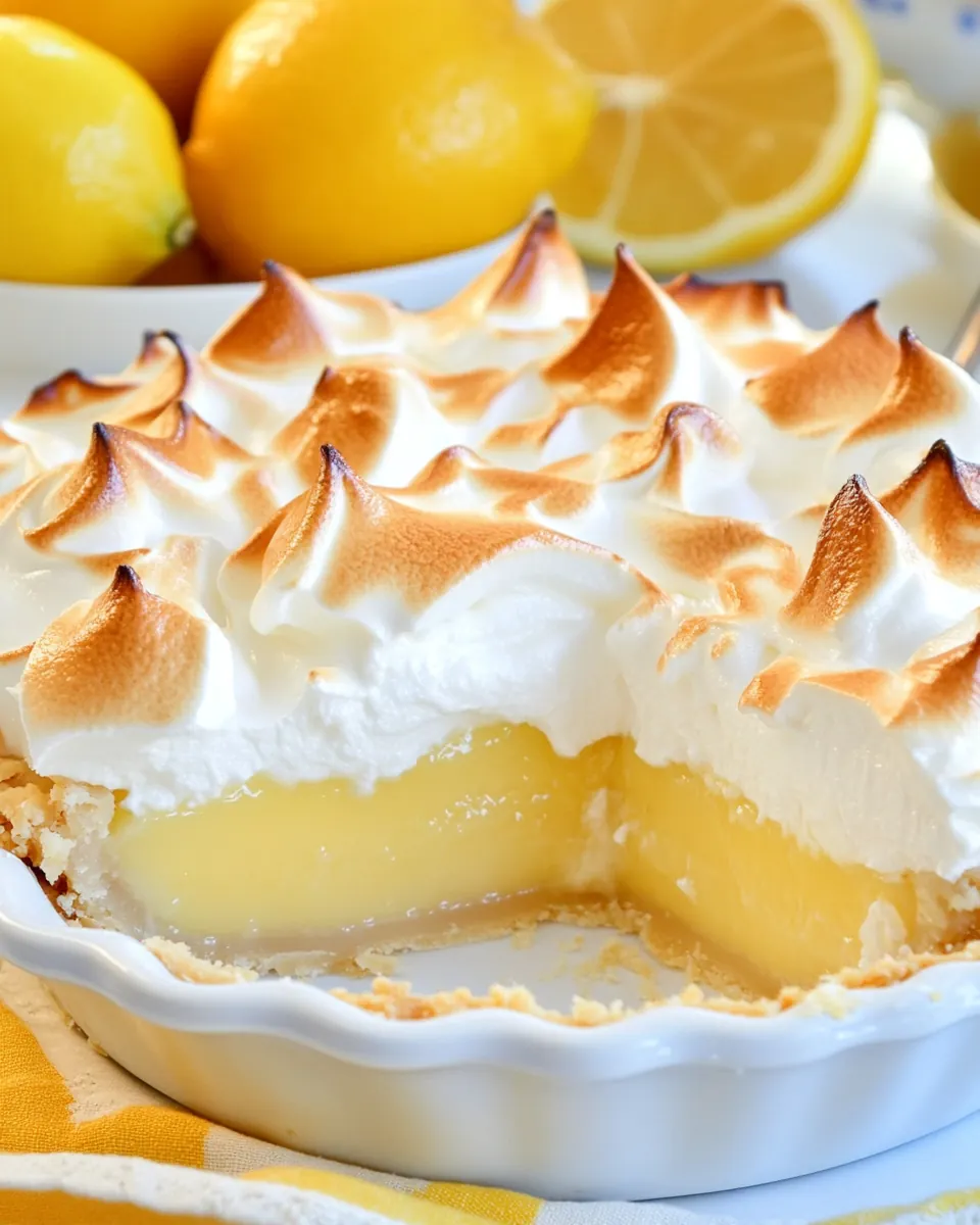 Best Ever Lemon Meringue Pie