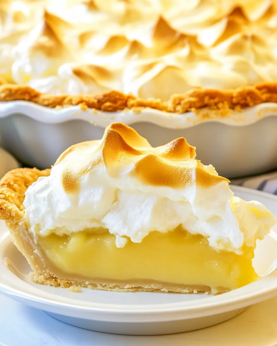Best Ever Lemon Meringue Pie
