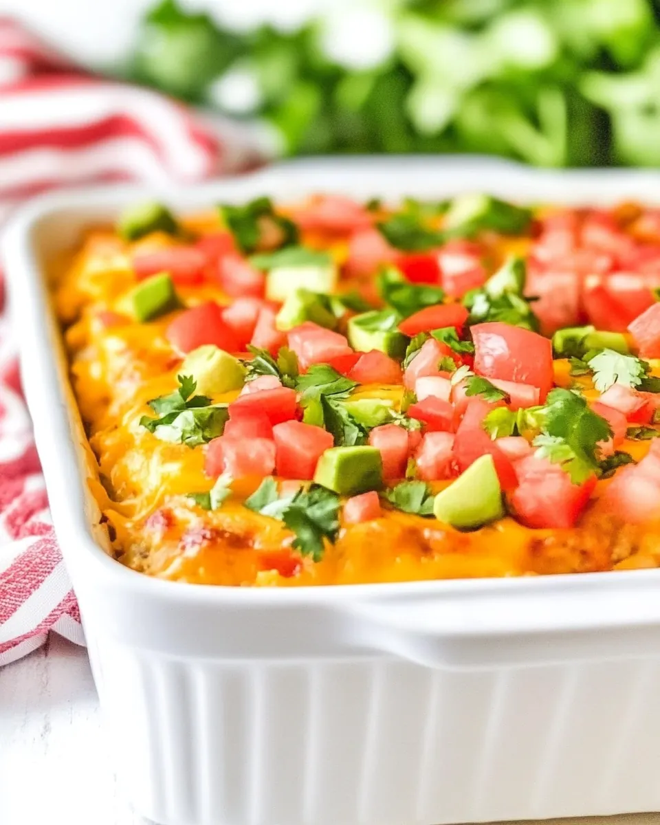 Best Mexican Chicken Casserole