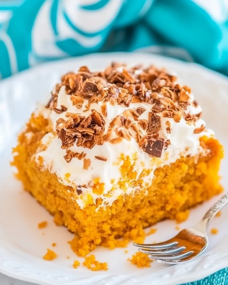 Better Than Anything Pumpkin Cake