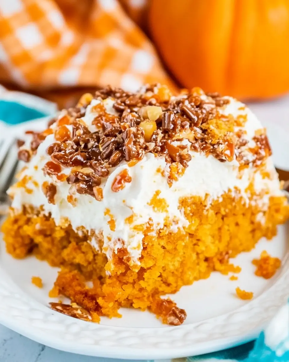 Better Than Anything Pumpkin Cake