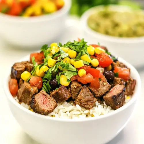 Better Than Chipotle Homemade Steak Burrito Bowls