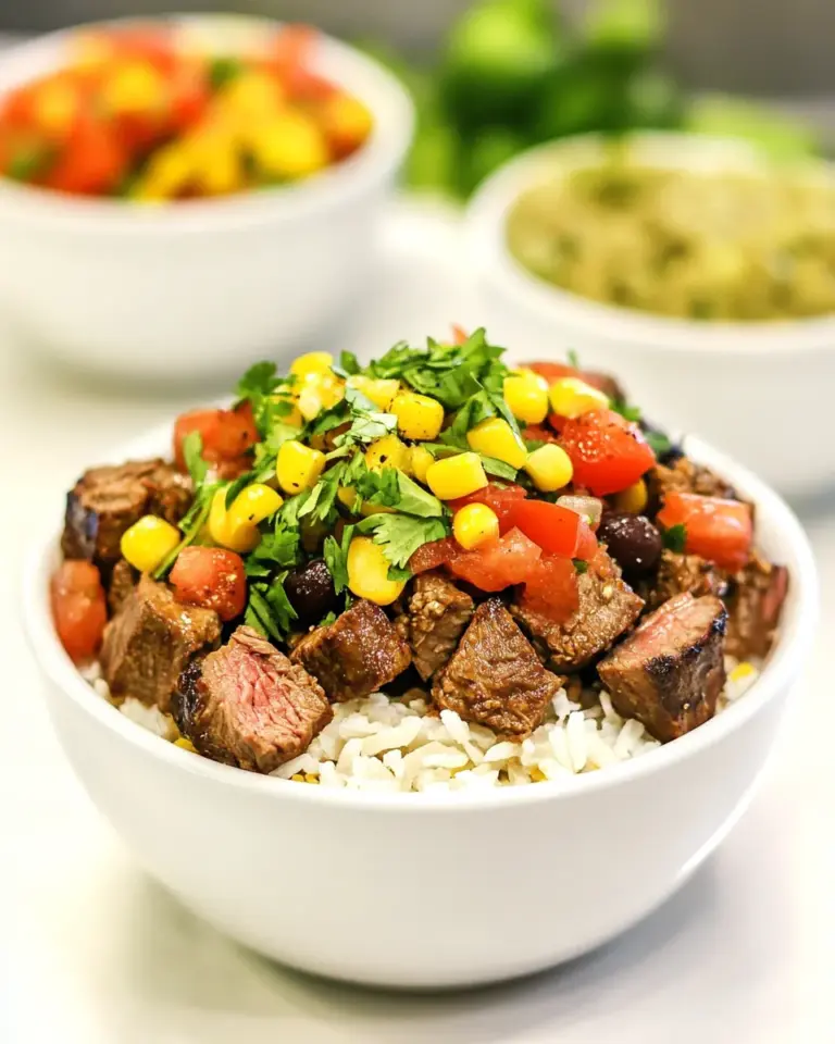 Better Than Chipotle Homemade Steak Burrito Bowls