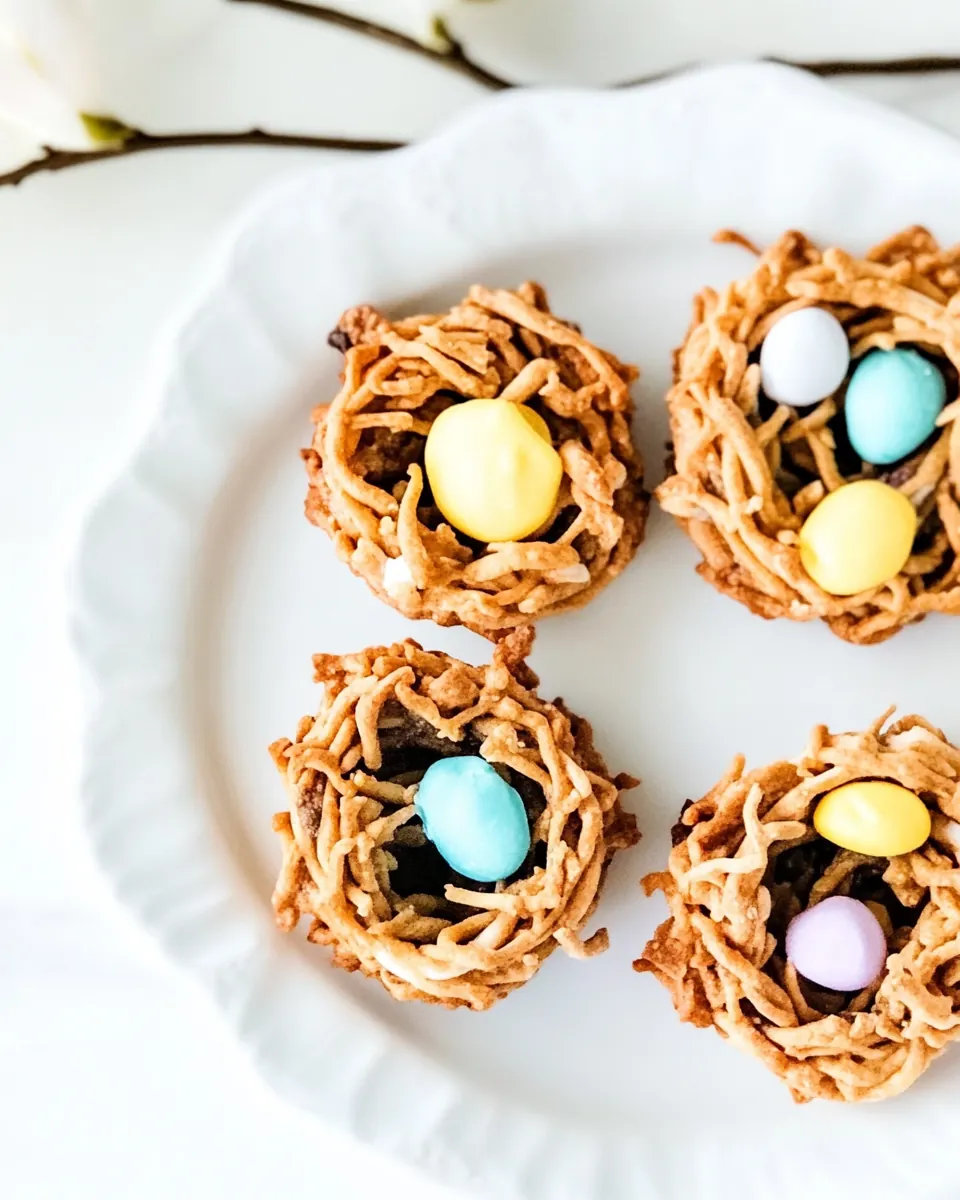 Birds Nest Cookies