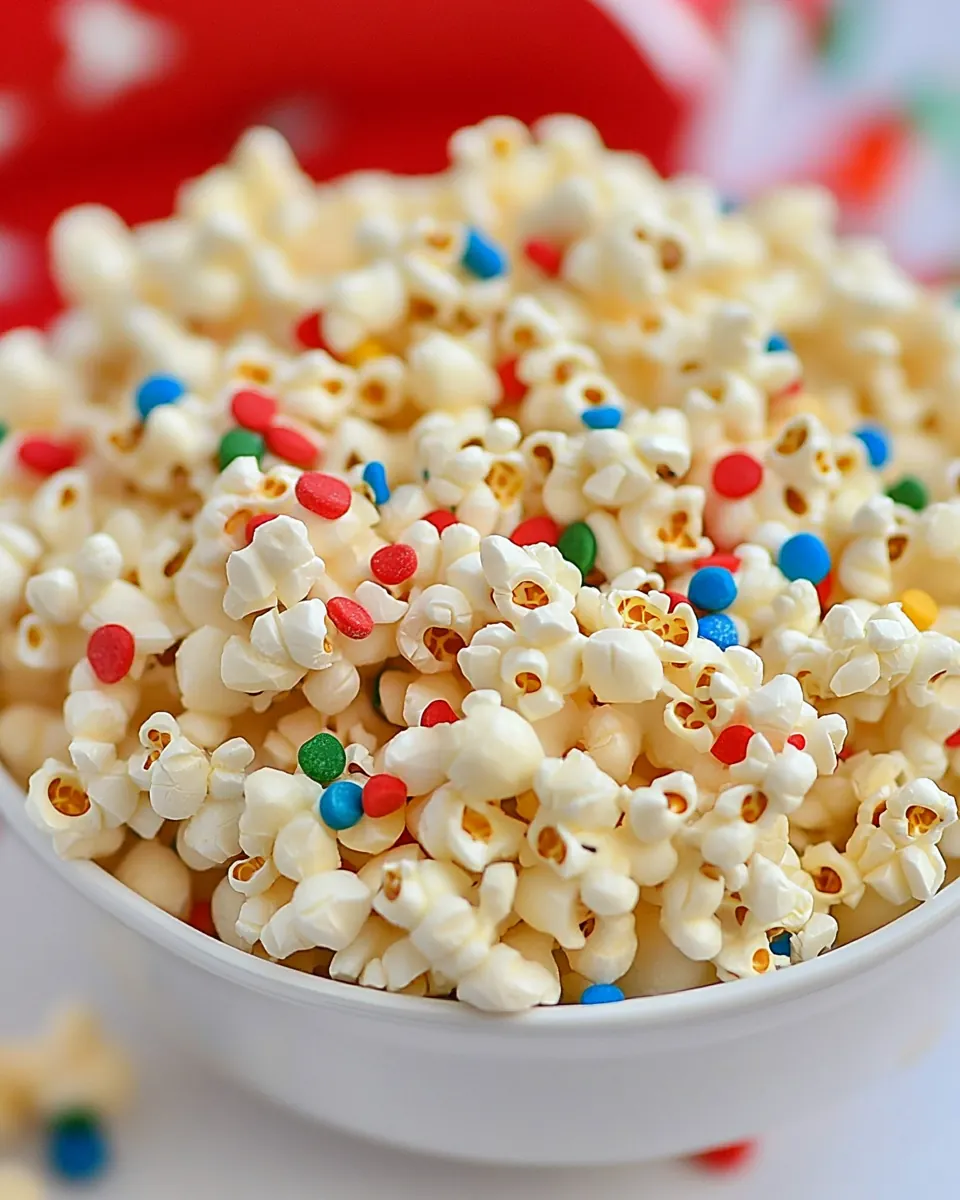 Birthday Cake Popcorn