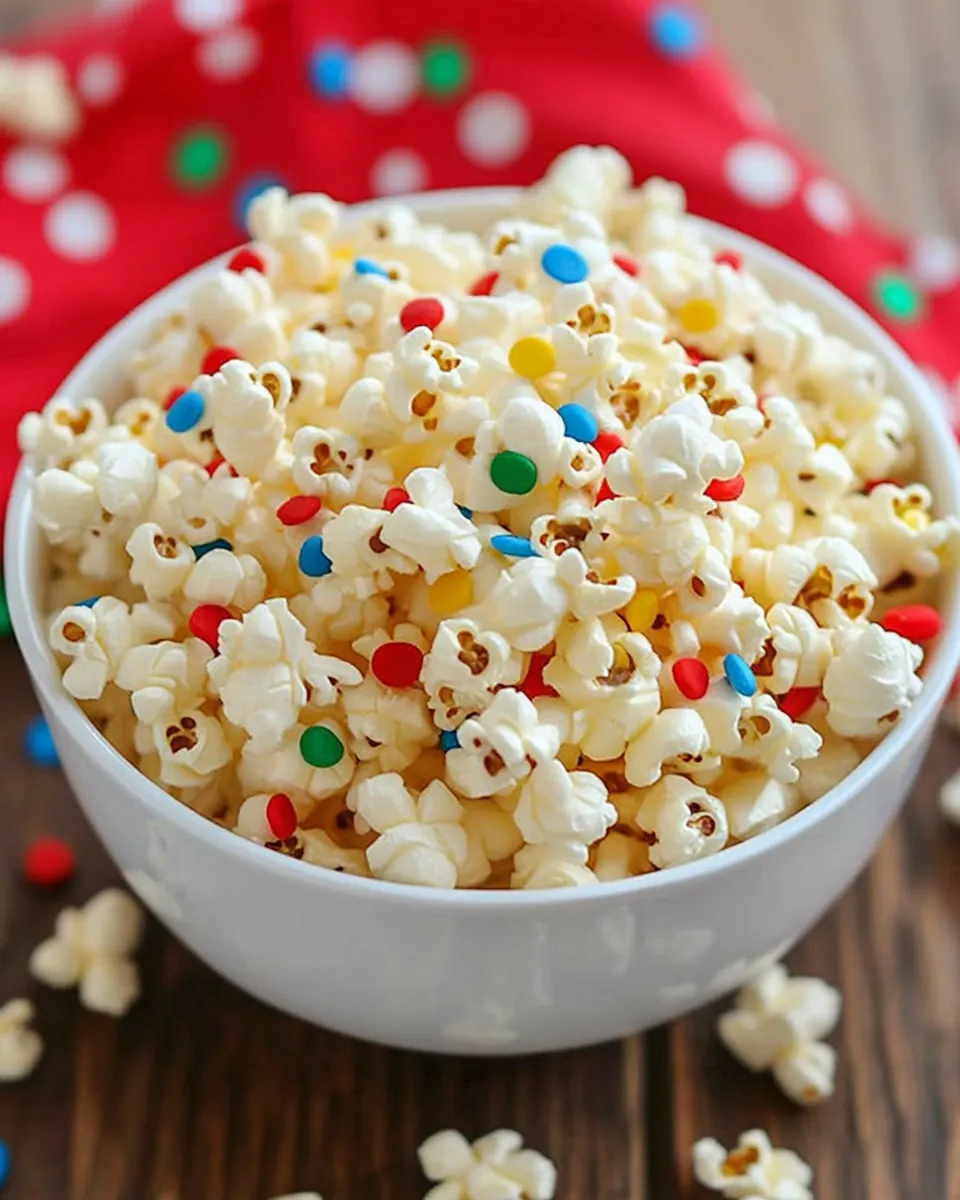 Birthday Cake Popcorn