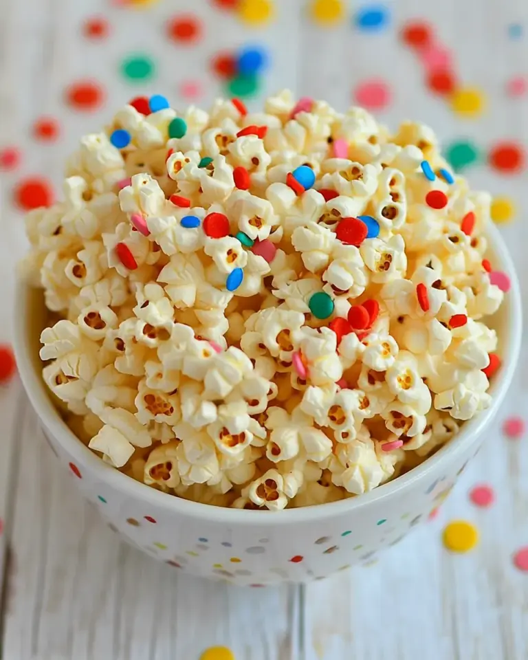 Birthday Cake Popcorn