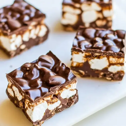Biscoff Marshmallow Chocolate Bars