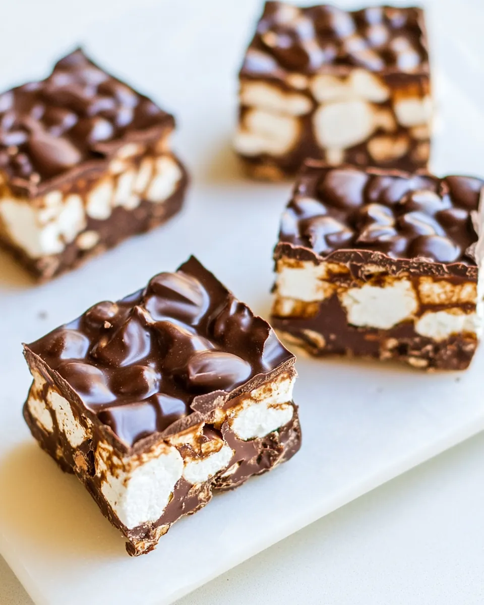 Biscoff Marshmallow Chocolate Bars