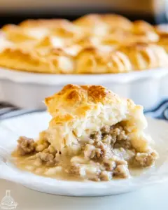 Biscuits and Gravy Pie
