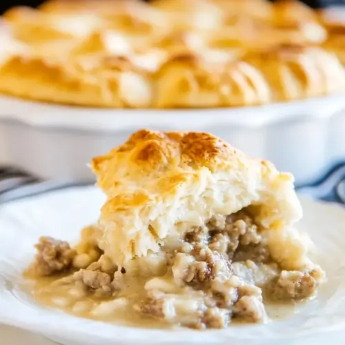 Biscuits and Gravy Pie